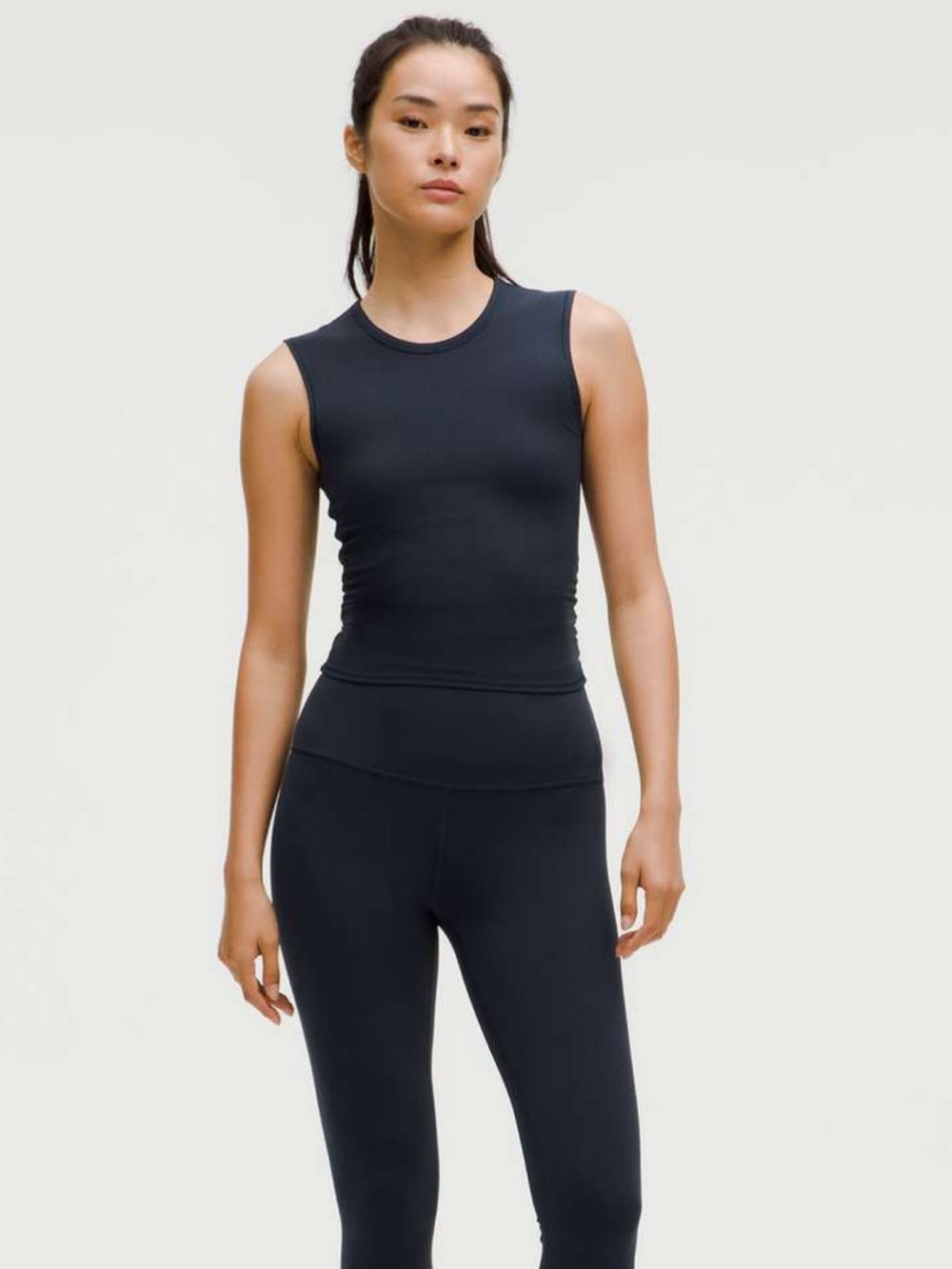 Lululemon All It Takes Back-Twist Ribbed Tank Top
Black 4